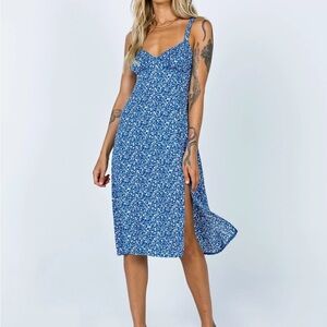 Princess Polly Blue Floral Dress